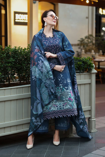 Rangrasiya | Lifestyle Winter Edit 25 | ISLA - Casual Dress - available at Maria Faisal in UK and USA.