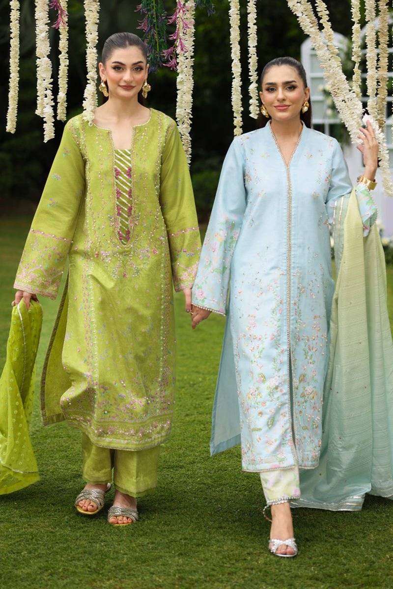 Rangrasiya | Luxe Silk | Feryal - Formal Wear - available at Maria Faisal in UK and USA