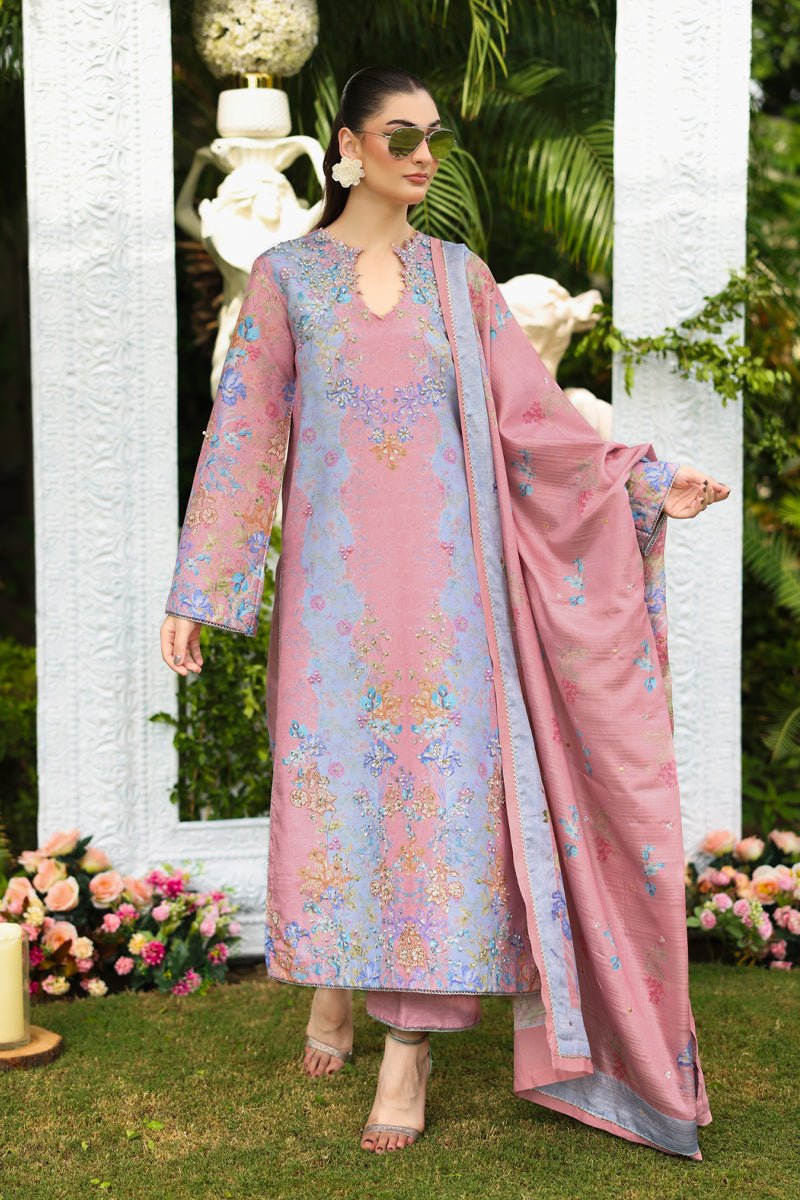 Rangrasiya | Luxe Silk | Malisa - Formal Wear - available at Maria Faisal in UK and USA