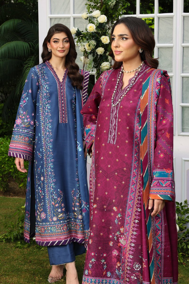 Rangrasiya | Luxe Silk | Sharmeen - Formal Wear - available at Maria Faisal in UK and USA