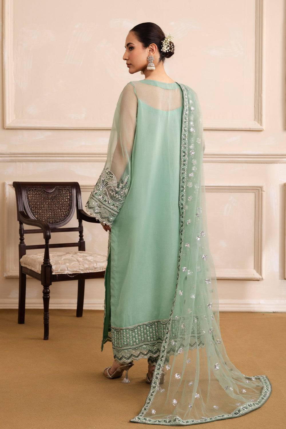 Maryum N Maria | Izara Formals | RANYA - MW40027 by Maria Faisal - Registered Vendor of : Maryum N Maria - type : Ladies Clothes - 100% original wedding dresses