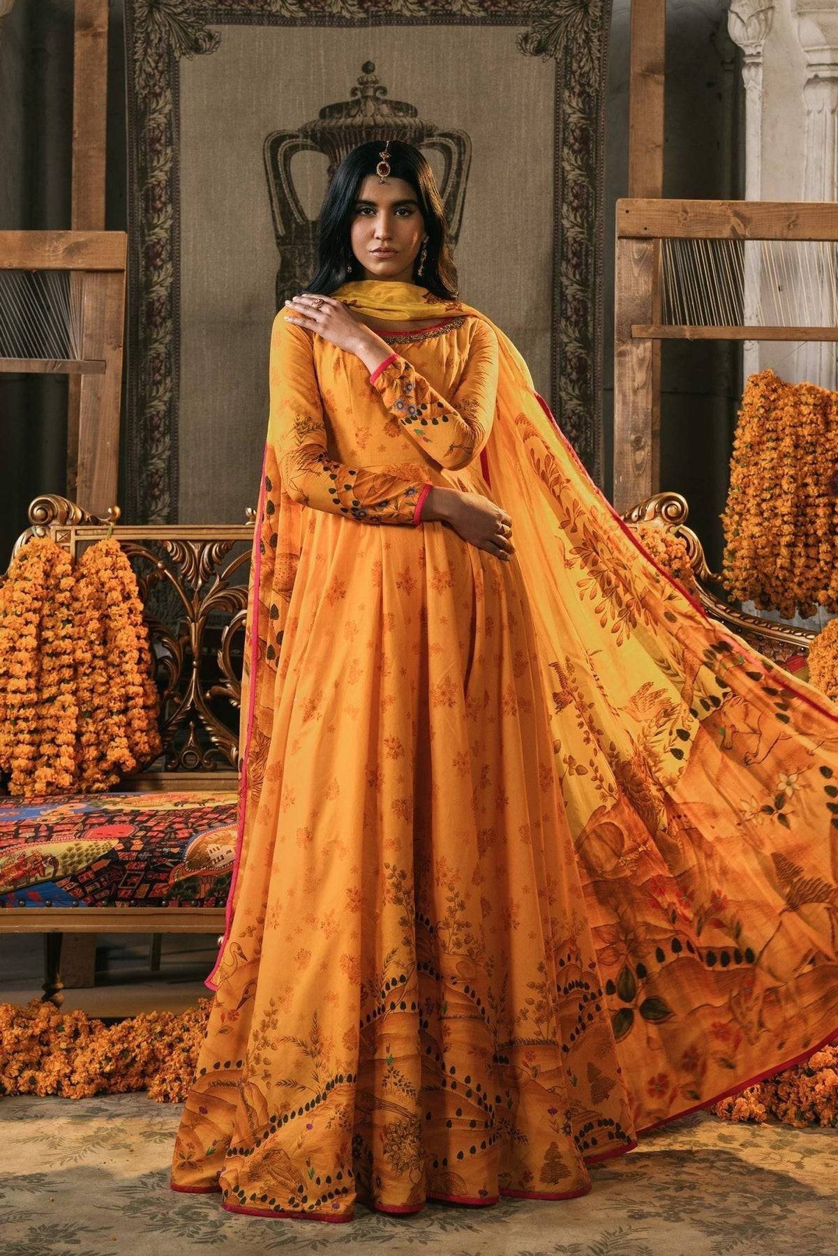 Fahad Hussayn | Lawn Banger | Rawzat by Maria Faisal - Registered Vendor of : Fahad Hussayn - type : Ladies Clothes - 100% original wedding dresses