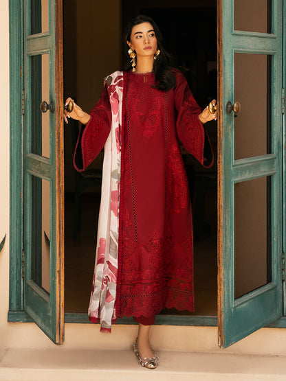 Izel | Dastak Luxury Lawn | REET - Ladies Clothes 