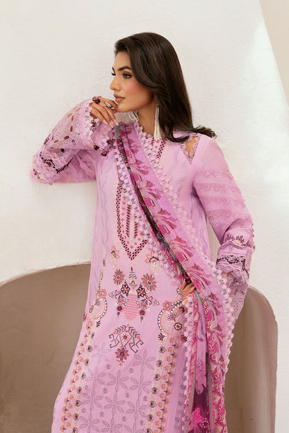 Ramsha | Ghazal Luxury Lawn | G-405 - Luxury Dress - available at Maria Faisal in UK and USA.
