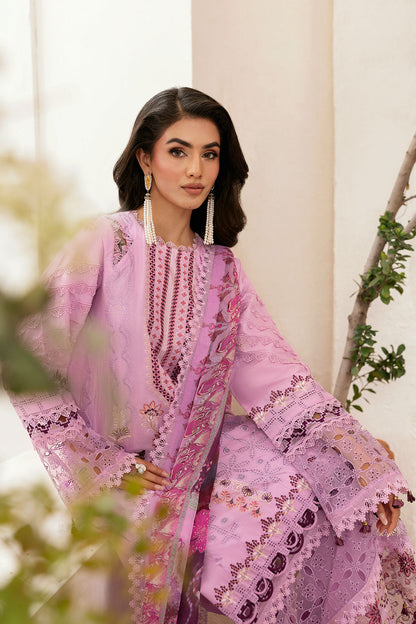 Ramsha | Ghazal Luxury Lawn | G-405 - Luxury Dress - available at Maria Faisal in UK and USA.