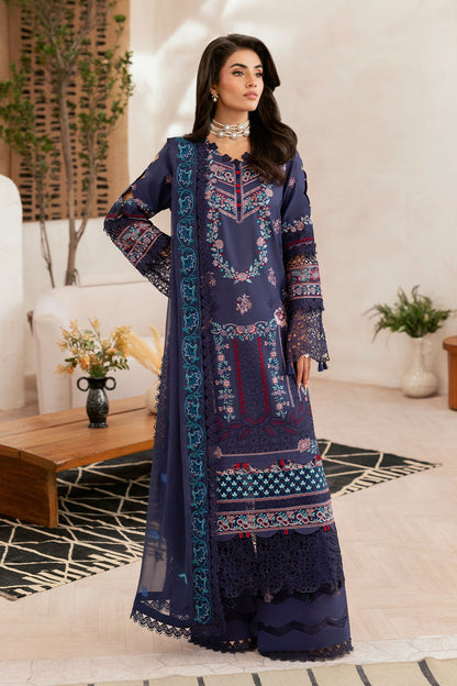 Ramsha | Ghazal Luxury Lawn | G-401 - Luxury Dress - available at Maria Faisal in UK and USA.