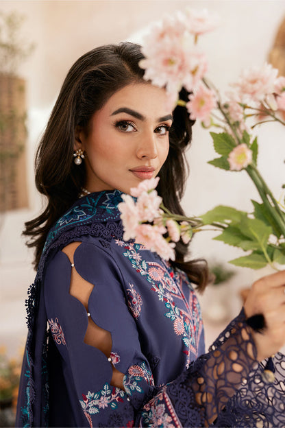 Ramsha | Ghazal Luxury Lawn | G-401 - Luxury Dress - available at Maria Faisal in UK and USA.