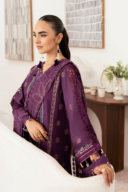 Ramsha | Ghazal Luxury Lawn | G-408 - Luxury Dress - available at Maria Faisal in UK and USA.