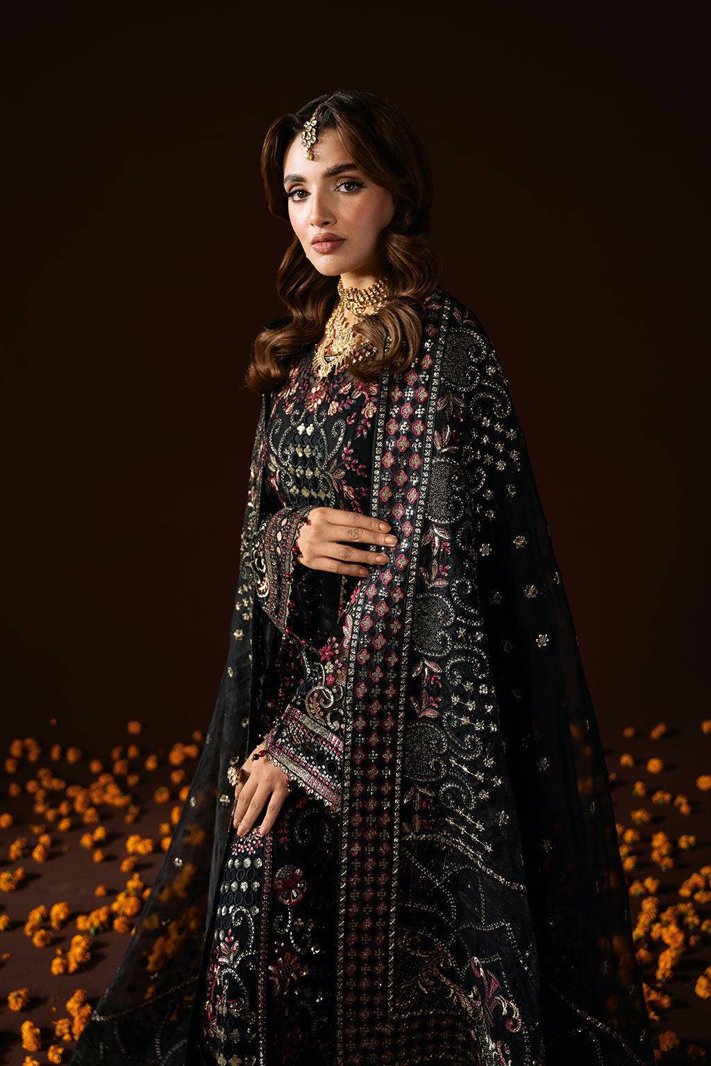 Ramsha | Dastak Luxury Chiffon Collection | Q-205 by Maria Faisal - Registered Vendor of : Ramsha - type : Ladies Clothes - 100% original wedding dresses