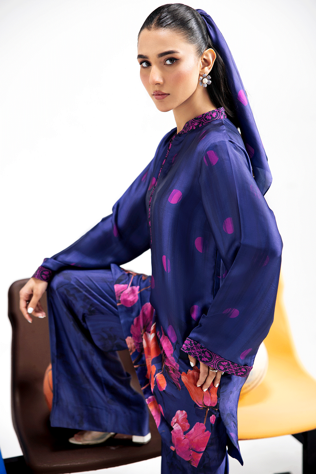 Afsanah | The Print Edit | CRYSTAL TALE AP-117 by Maria Faisal - Registered Vendor of : Afsanah - type : Ladies Clothes - 100% original wedding dresses