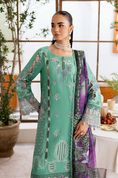 Ramsha | Ghazal Luxury Lawn | G-404 - Luxury Dress - available at Maria Faisal in UK and USA.