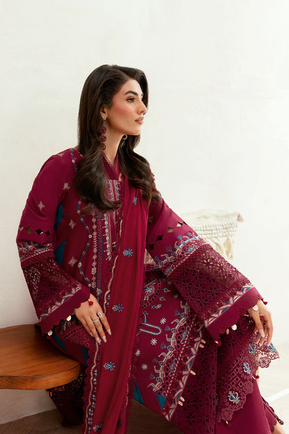 Ramsha | Ghazal Luxury Lawn | G-403 - Luxury Dress - available at Maria Faisal in UK and USA.