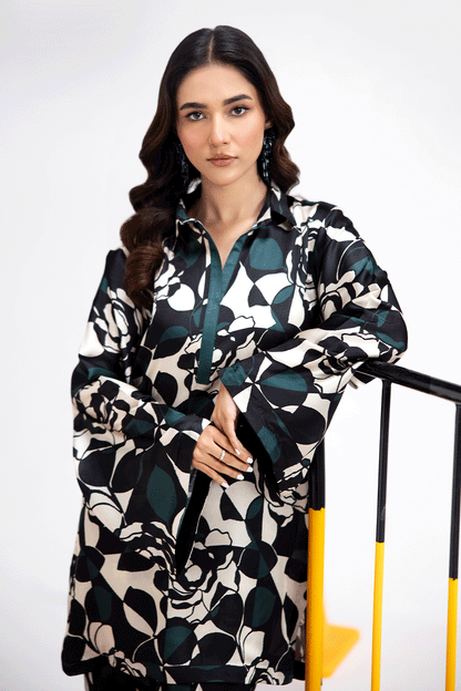 Afsanah | The Print Edit | FOREST MUSE AP-101 by Maria Faisal - Registered Vendor of : Afsanah - type : Ladies Clothes - 100% original wedding dresses