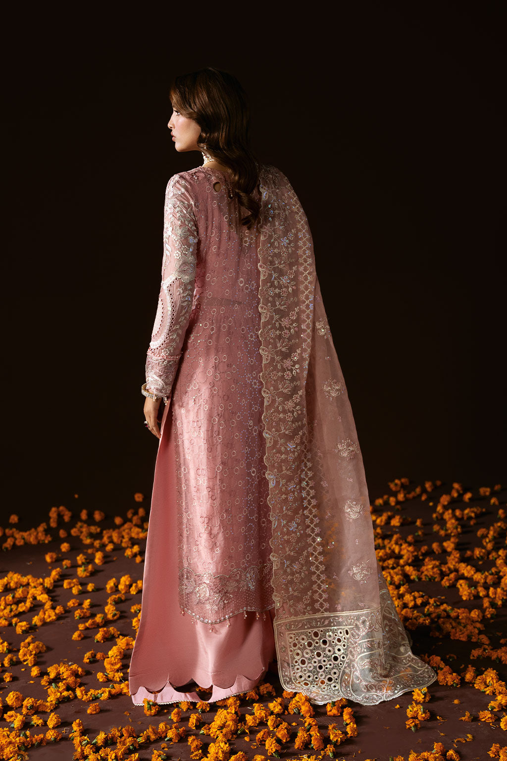 Ramsha | Dastak Luxury Chiffon Collection | Q-202 - Ladies Clothes - Maria Faisal