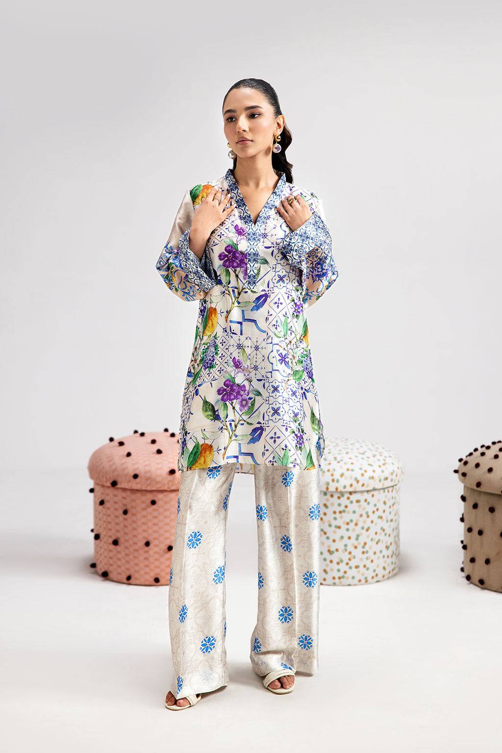 Afsanah | The Print Edit | SUMMER GLORY AP-111 by Maria Faisal - Registered Vendor of : Afsanah - type : Ladies Clothes - 100% original wedding dresses