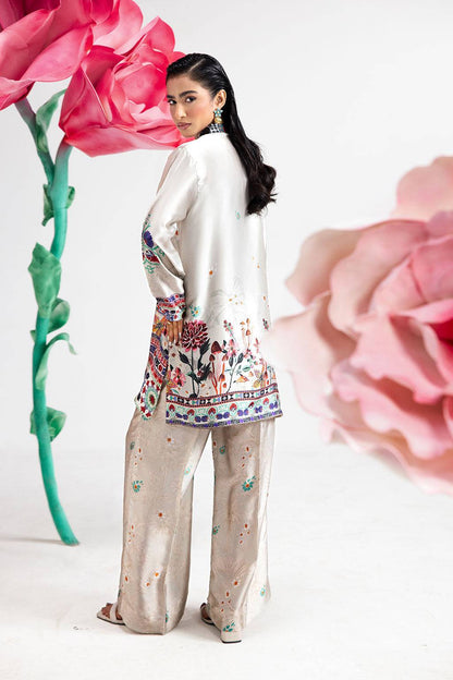 Afsanah | The Print Edit | IVORY FROST AP-108 by Maria Faisal - Registered Vendor of : Afsanah - type : Ladies Clothes - 100% original wedding dresses