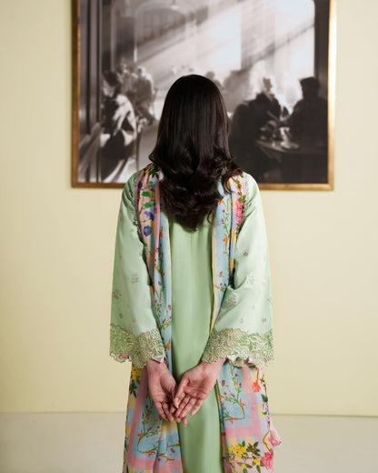 Neeshay | Whispers of Summer Luxury Lawn | INEZ - Luxury Dress - available at Maria Faisal in UK and USA.