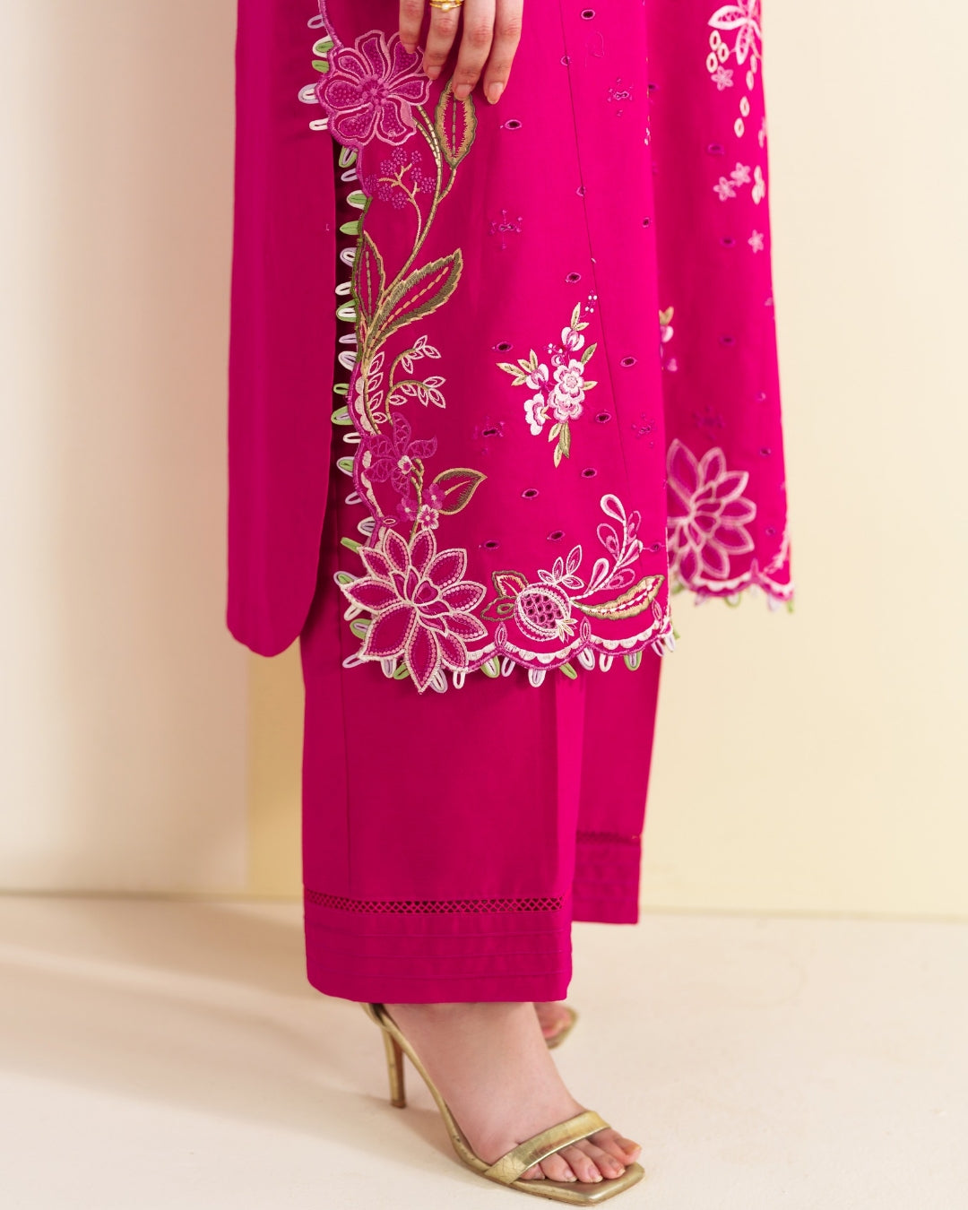 Neeshay | Whispers of Summer Luxury Lawn | CECILY - Luxury Dress - available at Maria Faisal in UK and USA.