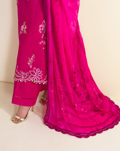 Neeshay | Whispers of Summer Luxury Lawn | CECILY - Luxury Dress - available at Maria Faisal in UK and USA.