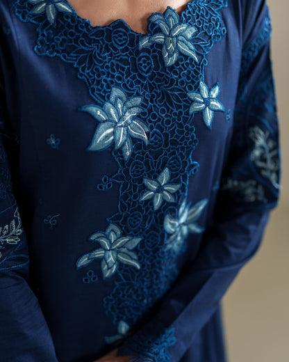 Neeshay | Whispers of Summer Luxury Lawn | LAYLA - Luxury Dress - available at Maria Faisal in UK and USA.