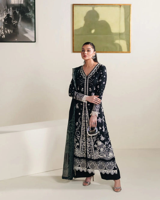 Neeshay | Whispers of Summer Luxury Lawn | MAEVE - Luxury Dress - available at Maria Faisal in UK and USA.