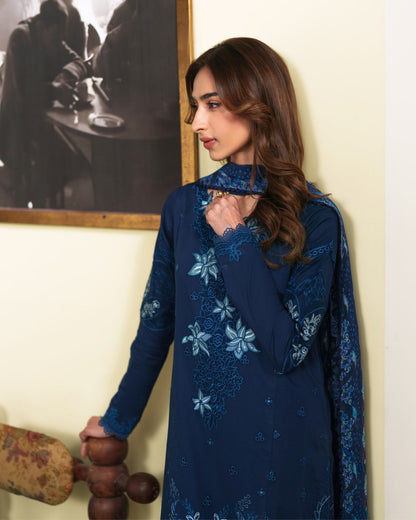 Neeshay | Whispers of Summer Luxury Lawn | LAYLA - Luxury Dress - available at Maria Faisal in UK and USA.