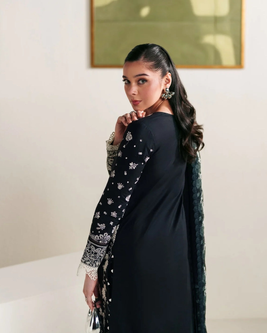 Neeshay | Whispers of Summer Luxury Lawn | MAEVE - Luxury Dress - available at Maria Faisal in UK and USA.