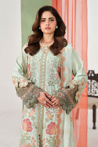 Ramsha | Riwayat Lawn Collection | Y-1505 - Luxury Dress - available at Maria Faisal in UK and USA.