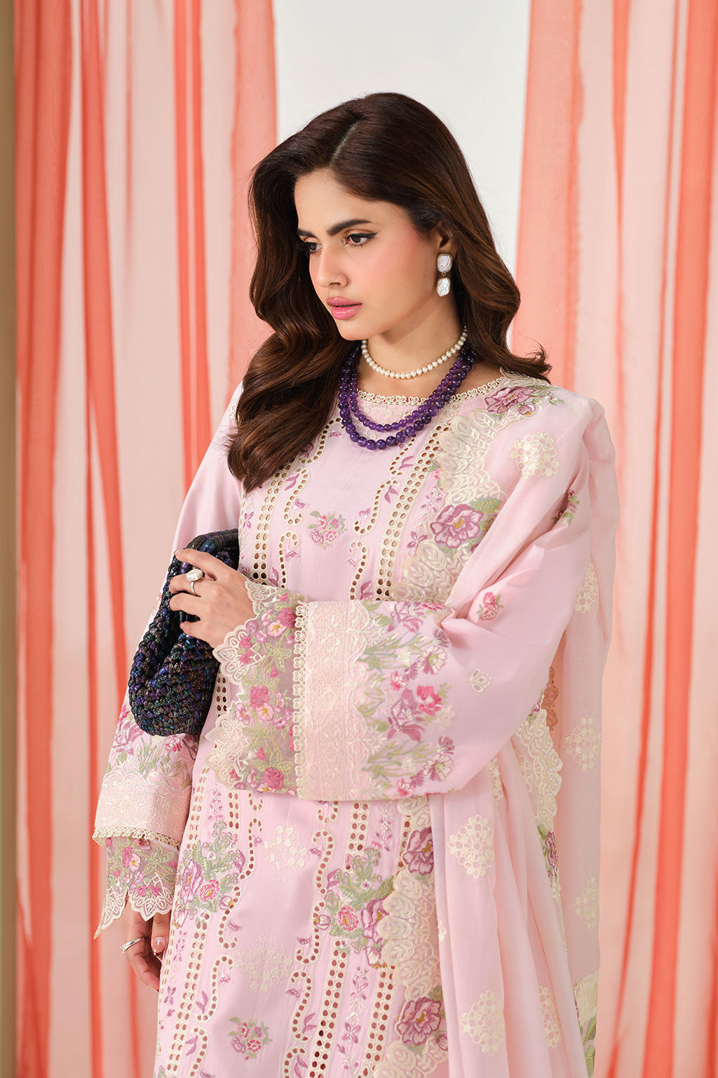 Ramsha | Riwayat Lawn Collection | Y-1508 - Luxury Dress - available at Maria Faisal in UK and USA.