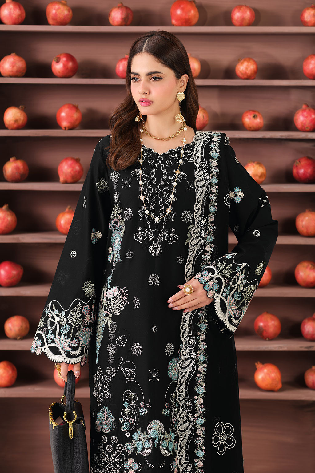 Ramsha | Riwayat Lawn Collection |Y-1502 - Luxury Dress - available at Maria Faisal in UK and USA.