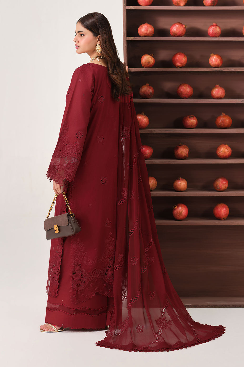 Ramsha | Riwayat Lawn Collection | Y-1504 - Luxury Dress - available at Maria Faisal in UK and USA.