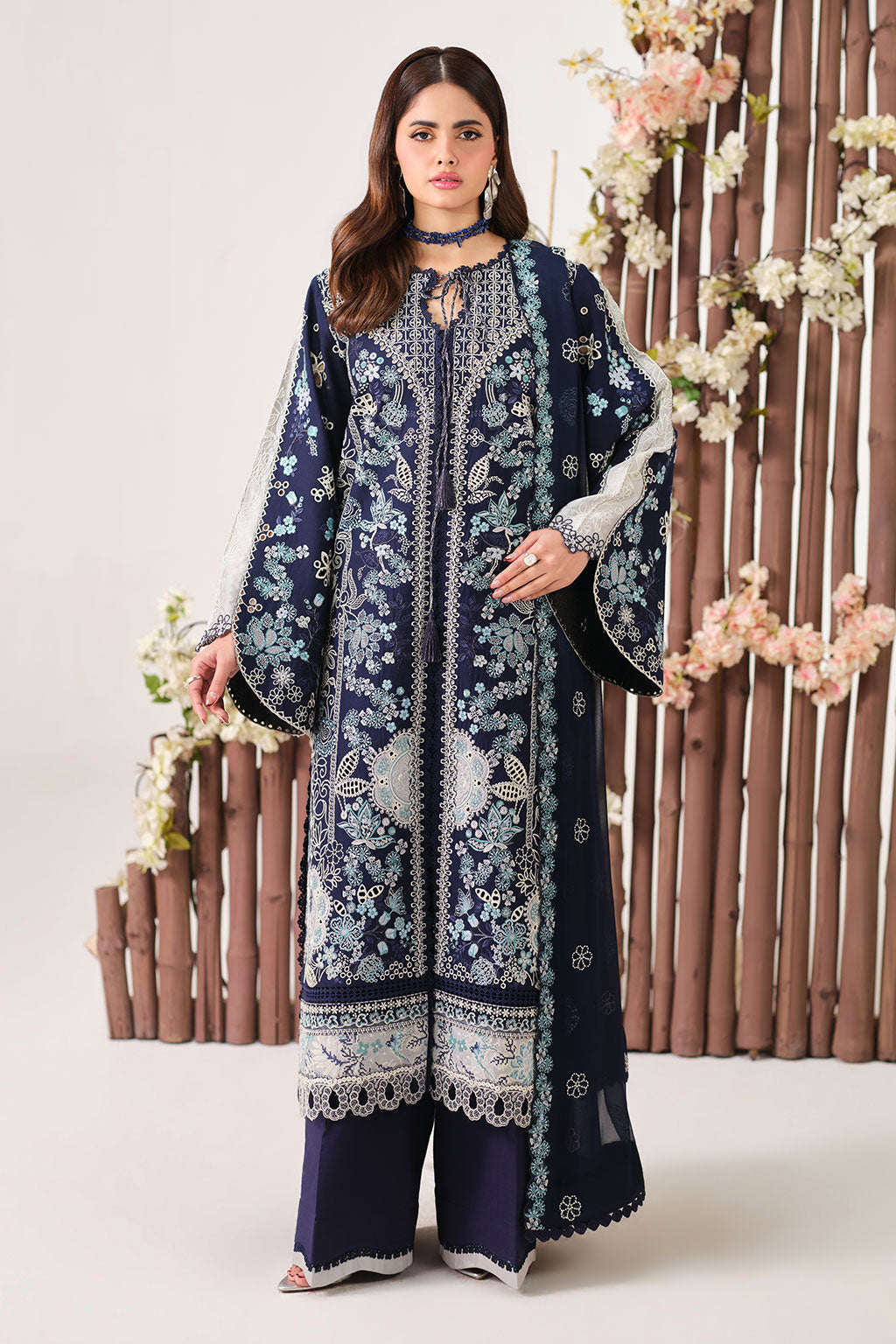 Ramsha | Riwayat Lawn Collection | Y-1507 - Luxury Dress - available at Maria Faisal in UK and USA.