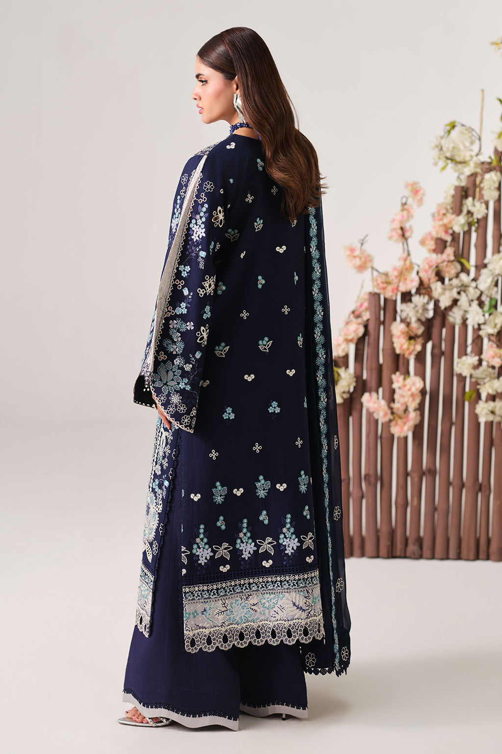 Ramsha | Riwayat Lawn Collection | Y-1507 - Luxury Dress - available at Maria Faisal in UK and USA.