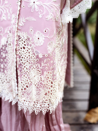 Roheenaz | Dahlia Embroidered Lawn 24 | Lily - Ladies Clothes 