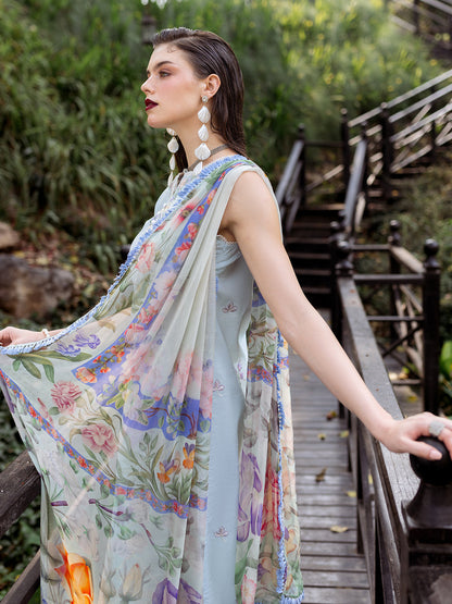 Roheenaz | Dahlia Embroidered Lawn 24 | Daisy - Ladies Clothes 