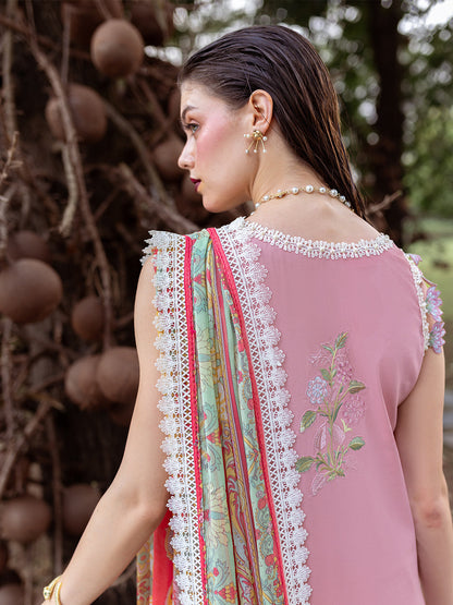 Roheenaz | Dahlia Embroidered Lawn 24 | Peony - Ladies Clothes 