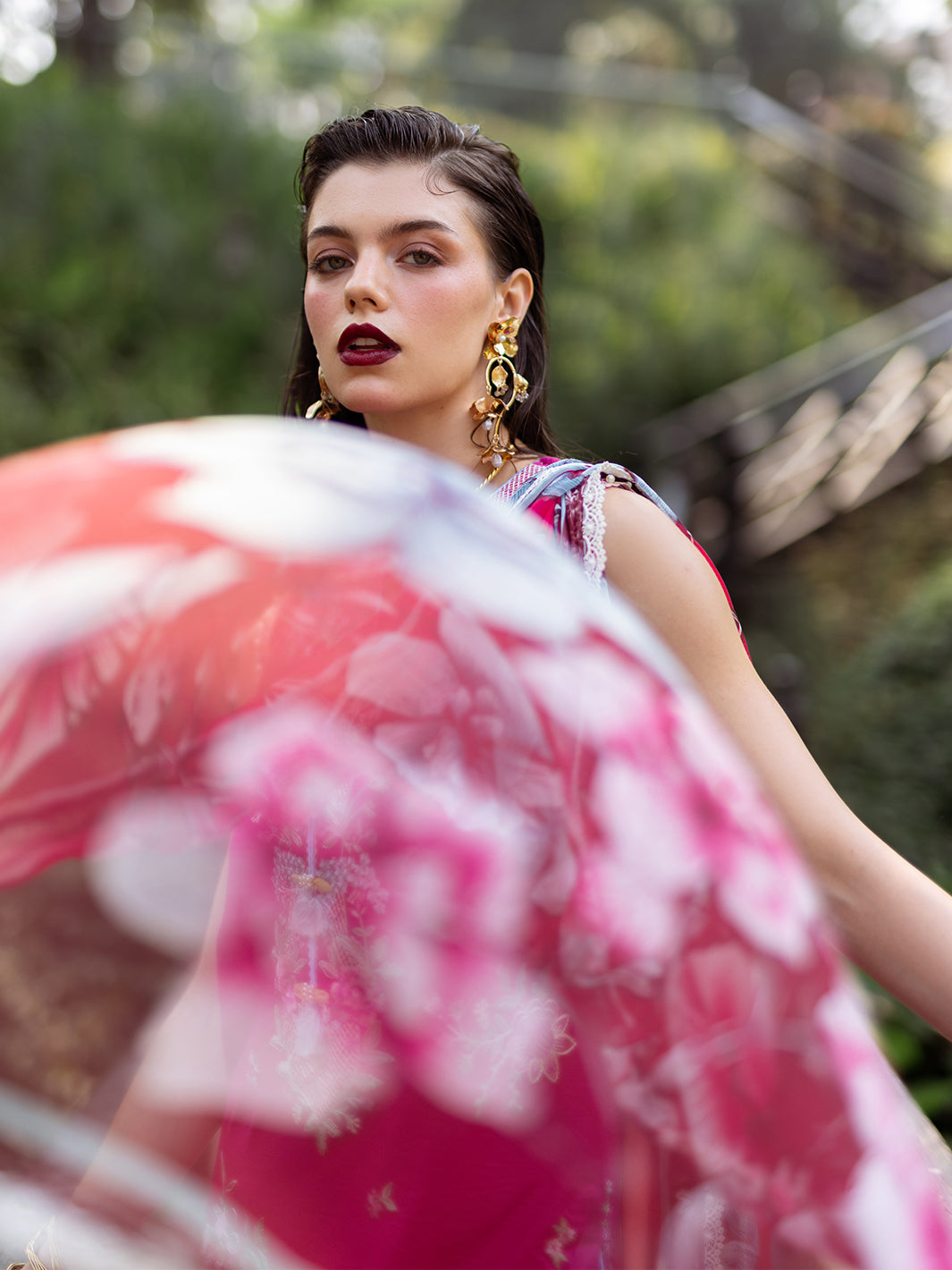 Roheenaz | Dahlia Embroidered Lawn 24 | Camellia - Ladies Clothes 