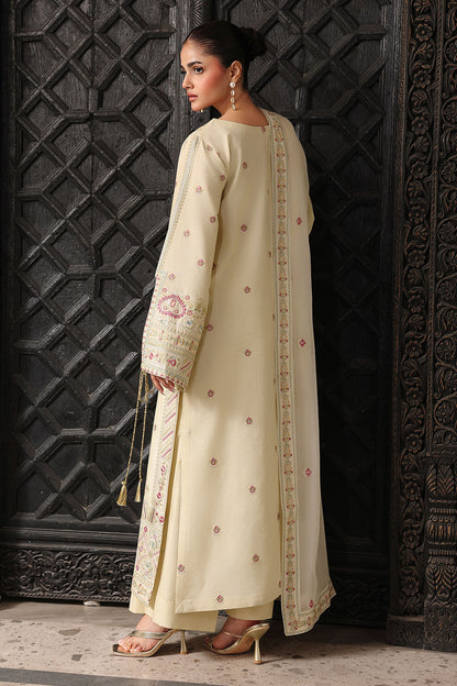 Afsanah | Rosa Essential | AL-305 - Luxury Dress - available at Maria Faisal in UK and USA.
