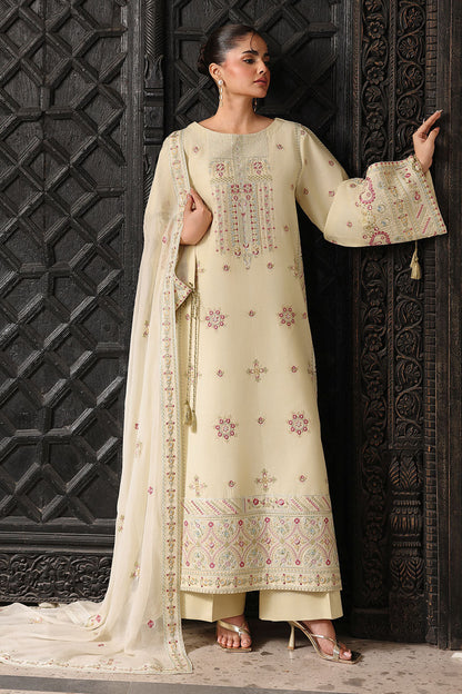 Afsanah | Rosa Essential | AL-305 - Luxury Dress - available at Maria Faisal in UK and USA.
