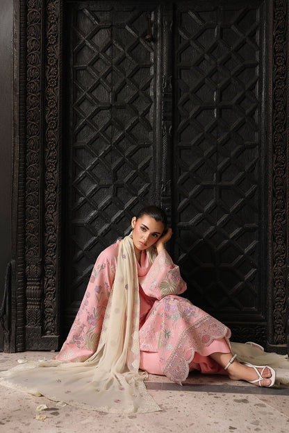 Afsanah | Rosa Essential | AL-306 - Luxury Dress - available at Maria Faisal in UK and USA.