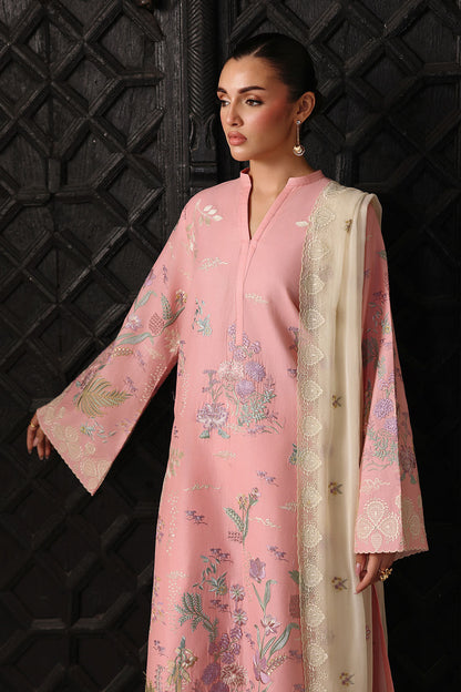 Afsanah | Rosa Essential | AL-306 - Luxury Dress - available at Maria Faisal in UK and USA.