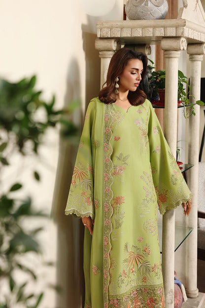 Afsanah | Rosa Essential | AL-303 - Luxury Dress - available at Maria Faisal in UK and USA.