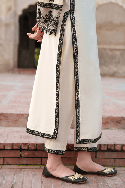 Saad Shaikh | Zaria Festive Pret 25 | ISLE - Formal Dress - available at Maria Faisal in UK and USA.