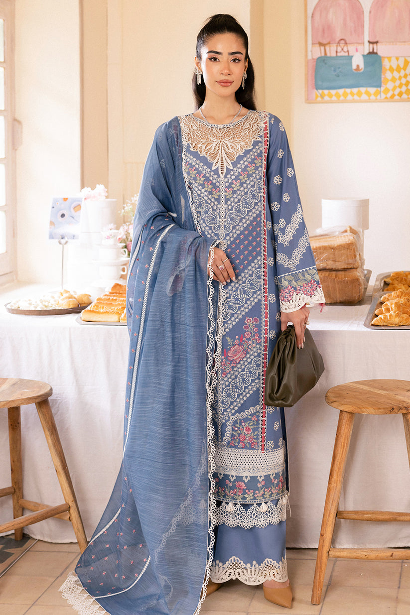 Saad Shaikh | La' Amour Luxury Lawn | Una - Ladies Clothes - Maria Faisal