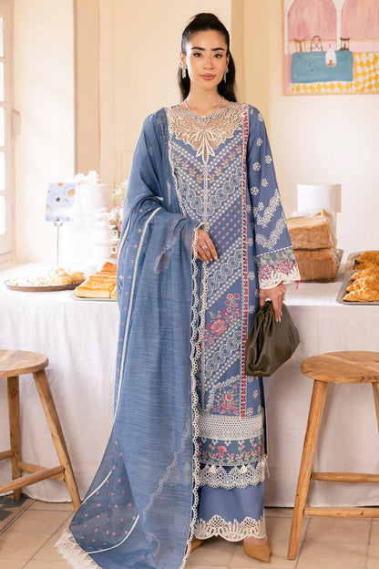 Saad Shaikh | La' Amour Luxury Lawn | Una - Ladies Clothes - Maria Faisal