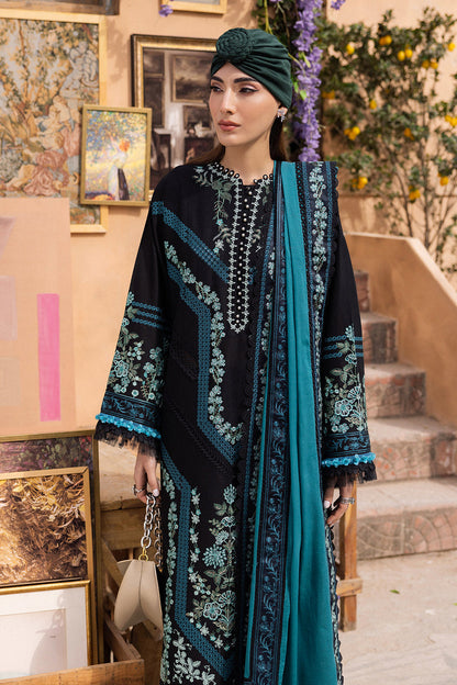 Saad Shaikh | La' Amour Luxury Lawn | Reh - Ladies Clothes - Maria Faisal