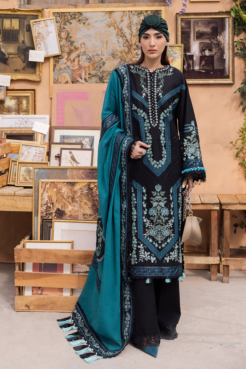 Saad Shaikh | La' Amour Luxury Lawn | Reh - Ladies Clothes - Maria Faisal