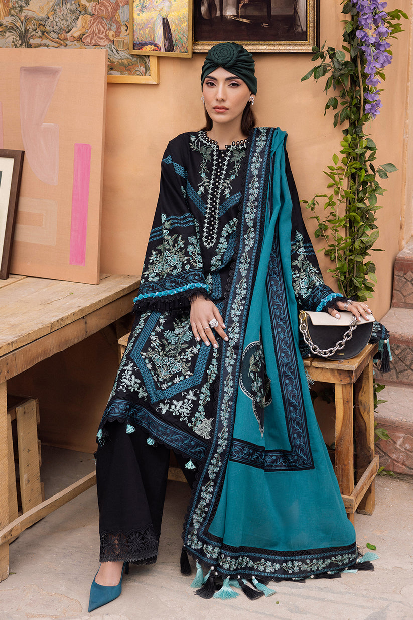 Saad Shaikh | La' Amour Luxury Lawn | Reh - Ladies Clothes - Maria Faisal