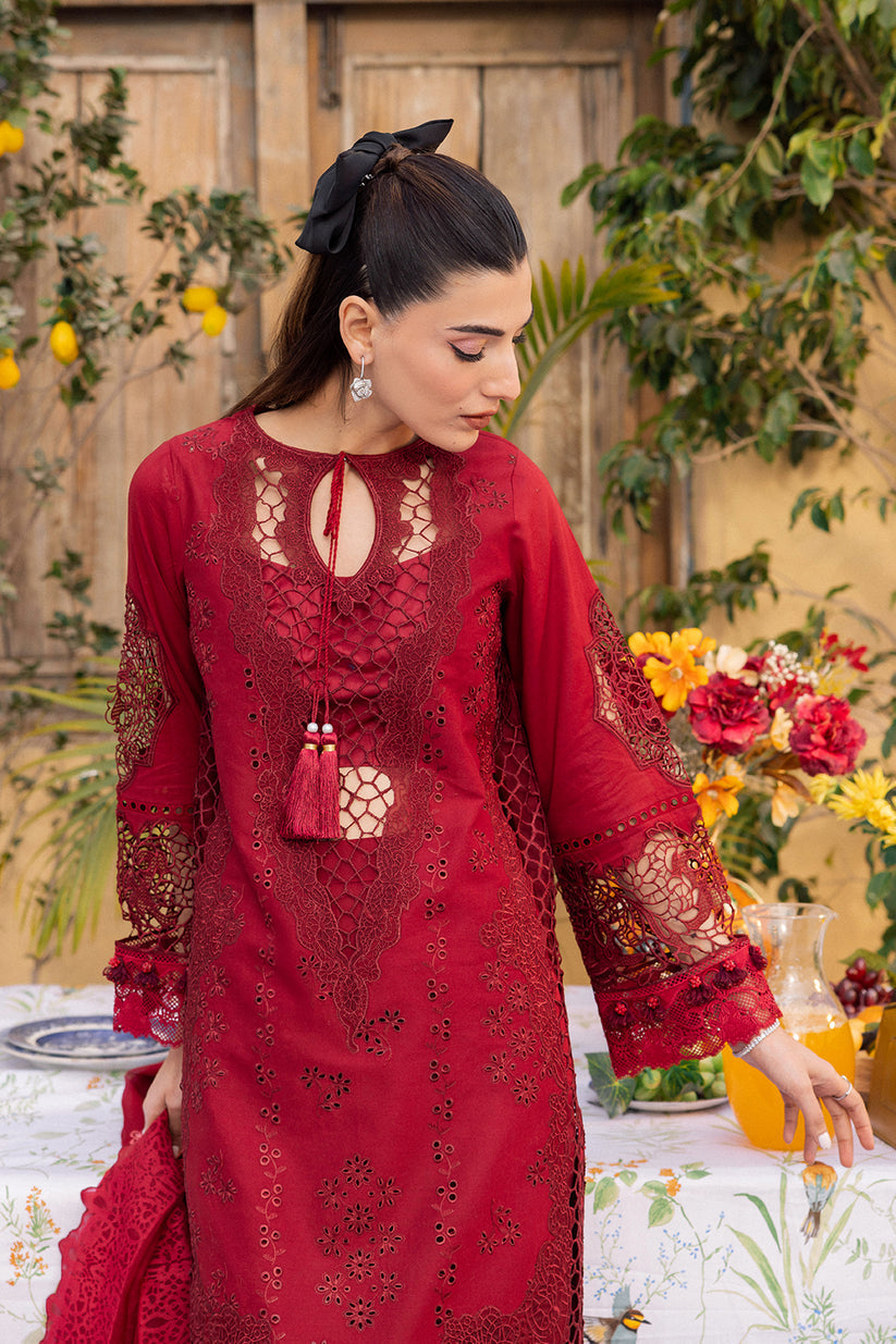 Saad Shaikh | La' Amour Luxury Lawn | Rose - Luxury - Maria Faisal
