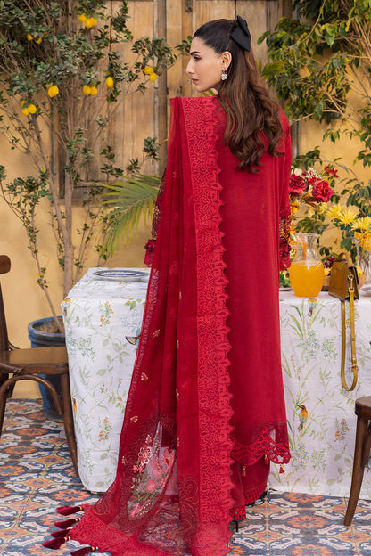 Saad Shaikh | La' Amour Luxury Lawn | Rose - Luxury - Maria Faisal